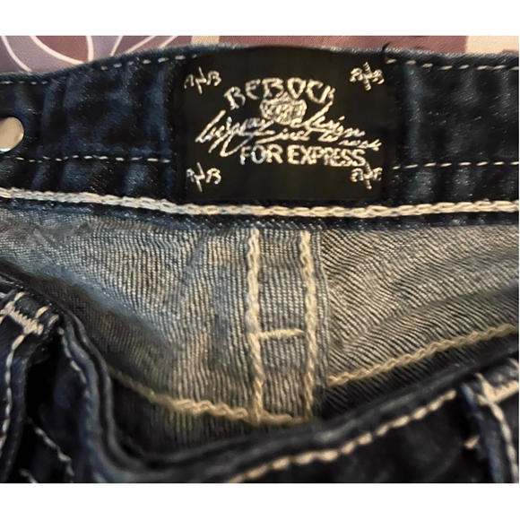 Rerock Express boot cut womens jeans - Picture 4 of 5